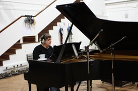 Ed at Abbey Road Studio 2
